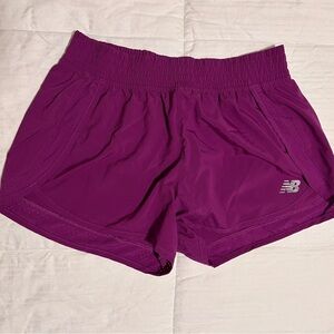 New Balance Women's Magenta Athletic Shorts